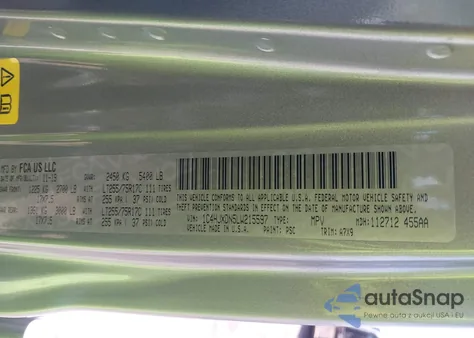 2020 Jeep Wrangler Unlimited Willys 4X4 from USA, damaged, VIN 1C4HJXDN5LW215597